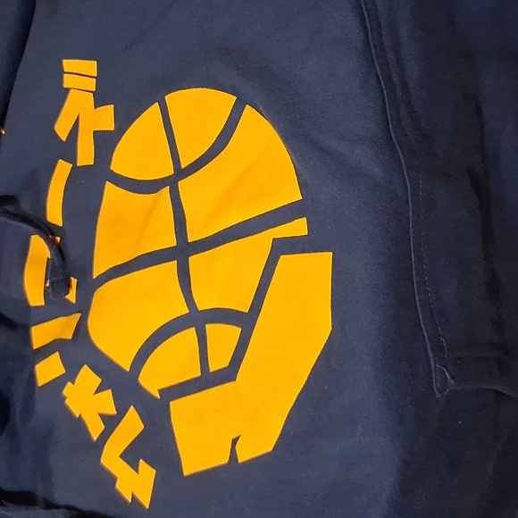 Japanese Vintage Style Golden State Warriors Pullover Hoodie Mens XL - Picture 4 of 4